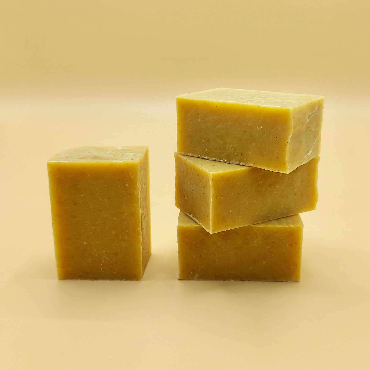 Ginger Turmeric Soap Bar. All Natural Face and Body soap.