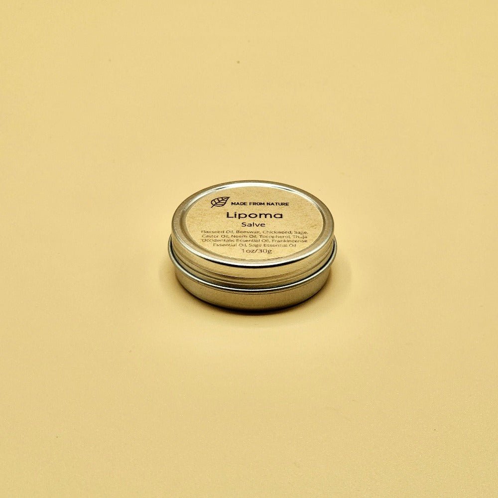 Natural Lipoma Cream in eco-friendly Packaging. This Ointment helps to remove a lipoma from the body.