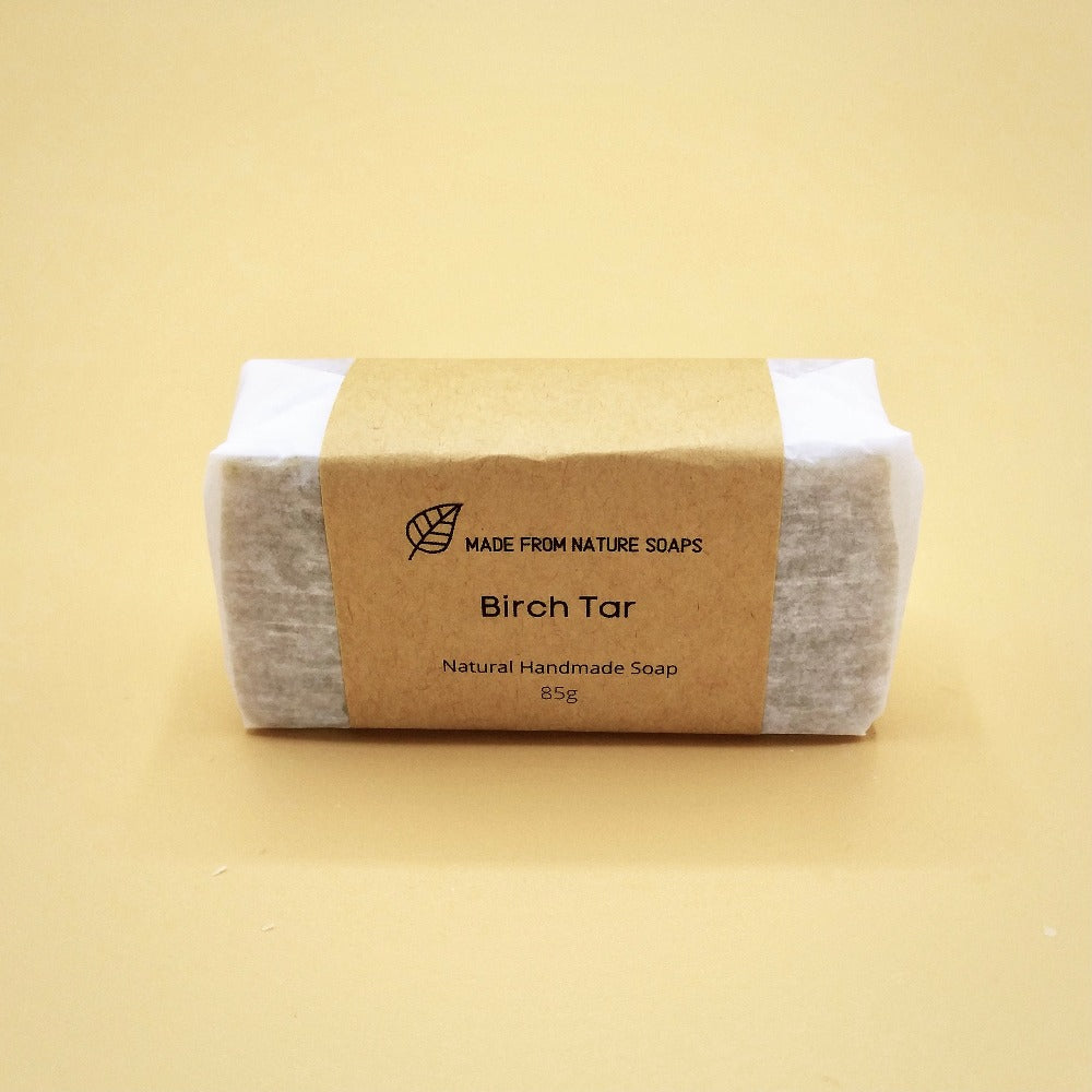 Birch Tar Bar Soap Eco-friendly and Plastic-Free