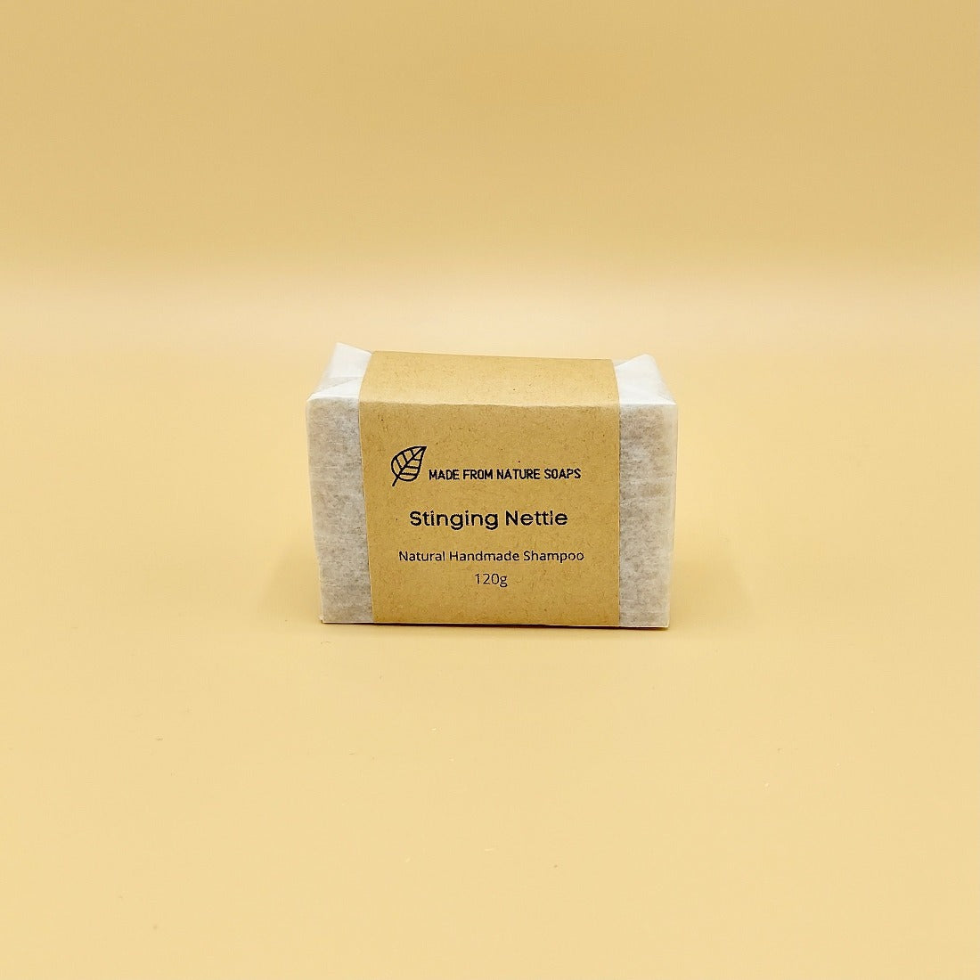 Stinging Nettle Shampoo Bar for thicker, shinier hair and new hair growth